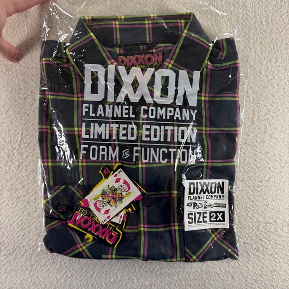 Dixxon Flannel Company x Punk Rock Museum Limited Collab Button Up Shirt Men XXL - Picture 1 of 6